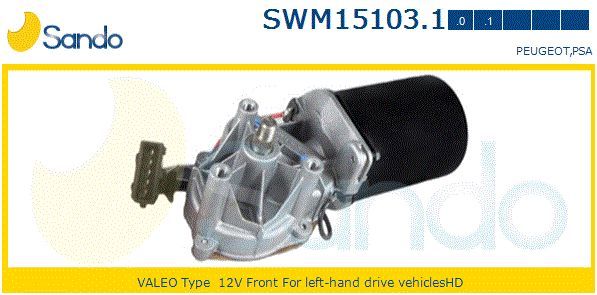 Двигатель стеклоочистителя SWM151031 SANDO