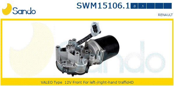 Двигатель стеклоочистителя SWM151061 SANDO