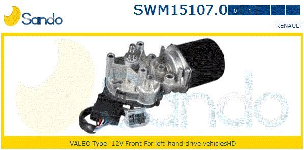 Двигатель стеклоочистителя SWM151070 SANDO