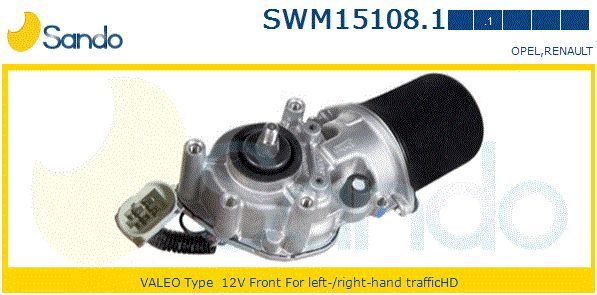 Двигатель стеклоочистителя SWM151081 SANDO