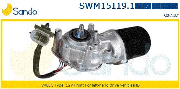 Двигатель стеклоочистителя SWM151191 SANDO