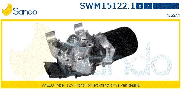 Двигатель стеклоочистителя SWM151221 SANDO