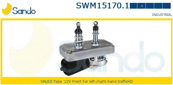 Двигатель стеклоочистителя SWM151701 SANDO