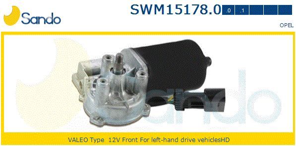 Двигатель стеклоочистителя SWM151780 SANDO