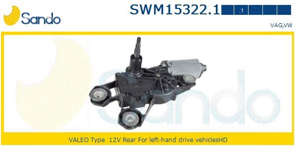 Двигатель стеклоочистителя SWM153221 SANDO