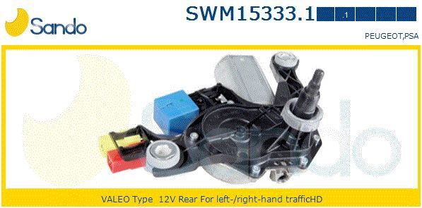 Двигатель стеклоочистителя SWM153331 SANDO