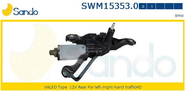 Двигатель стеклоочистителя SWM153530 SANDO