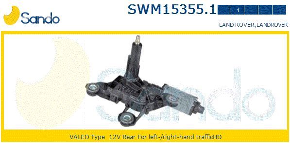 Двигатель стеклоочистителя SWM153551 SANDO