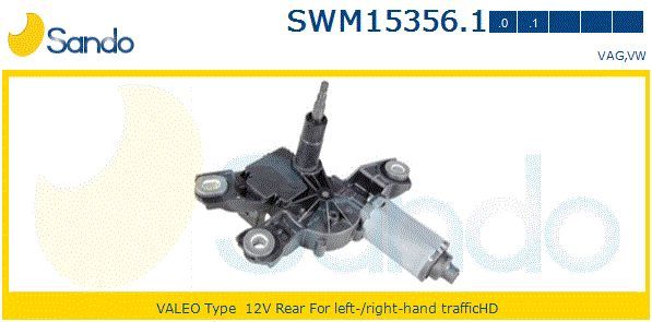 Двигатель стеклоочистителя SWM153561 SANDO
