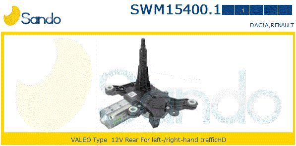 Двигатель стеклоочистителя SWM154001 SANDO