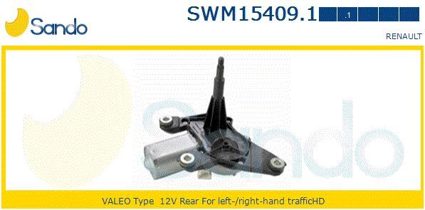 Двигатель стеклоочистителя SWM154091 SANDO