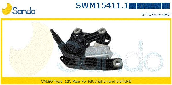 Двигатель стеклоочистителя SWM154111 SANDO