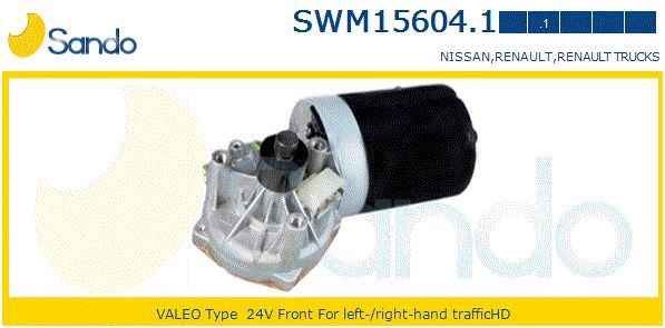 Двигатель стеклоочистителя SWM156041 SANDO