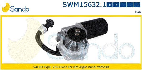 Двигатель стеклоочистителя SWM156321 SANDO