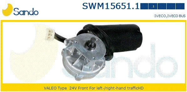 Двигатель стеклоочистителя SWM156511 SANDO