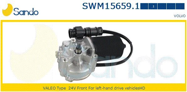 Двигатель стеклоочистителя SWM156591 SANDO