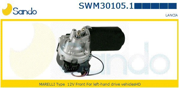 Двигатель стеклоочистителя SWM301051 SANDO