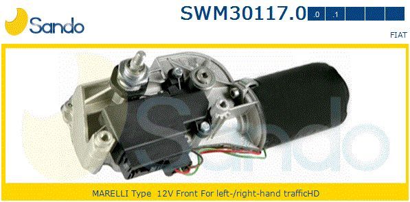 Двигатель стеклоочистителя SWM301170 SANDO