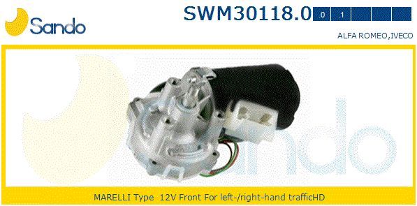 Двигатель стеклоочистителя SWM301180 SANDO