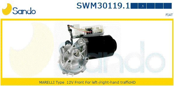 Двигатель стеклоочистителя SWM301191 SANDO
