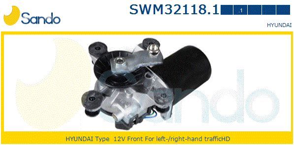 Двигатель стеклоочистителя SWM321181 SANDO