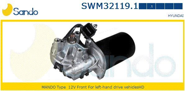 Двигатель стеклоочистителя SWM321191 SANDO