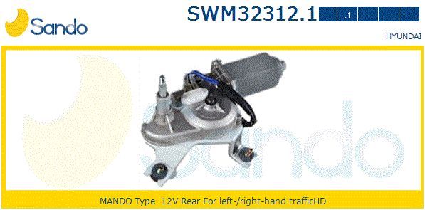 Двигатель стеклоочистителя SWM323121 SANDO