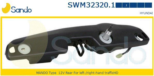 Двигатель стеклоочистителя SWM323201 SANDO