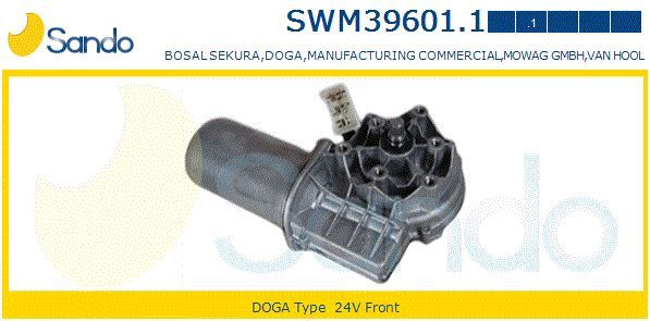 Двигатель стеклоочистителя SWM396011 SANDO