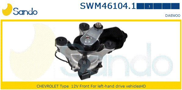 Двигатель стеклоочистителя SWM461041 SANDO