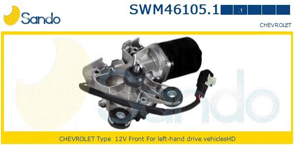 Двигатель стеклоочистителя SWM461051 SANDO