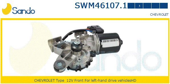 Двигатель стеклоочистителя SWM461071 SANDO