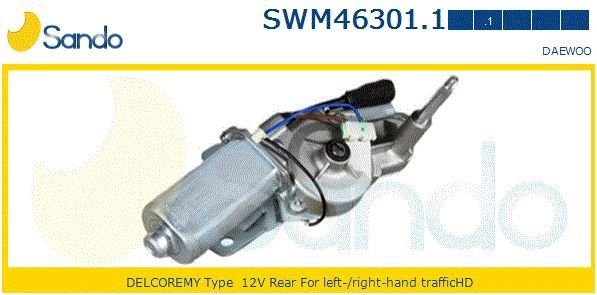 Двигатель стеклоочистителя SWM463011 SANDO
