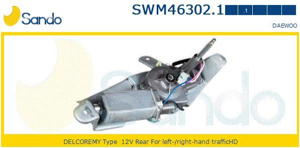 Двигатель стеклоочистителя SWM463021 SANDO