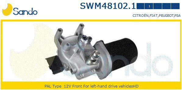 Двигатель стеклоочистителя SWM481021 SANDO