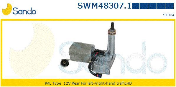 Двигатель стеклоочистителя SWM483071 SANDO