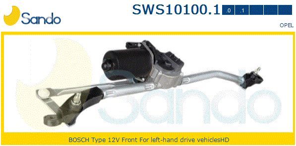 Система очистки окон SWS101001 SANDO