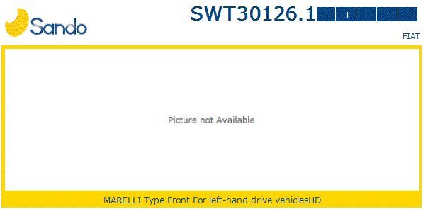 Система тяг и рычагов привода стеклоочистителя SWT301261 SANDO