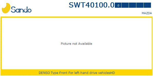 Система тяг и рычагов привода стеклоочистителя SWT401000 SANDO