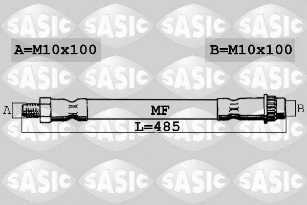 Тормозной шланг SBH4068 SASIC