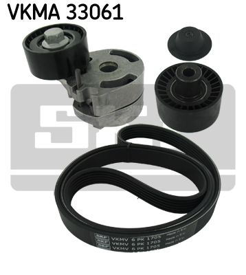 Поликлиновой ременный комплект VKMA33061 SKF