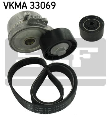 Поликлиновой ременный комплект VKMA33069 SKF