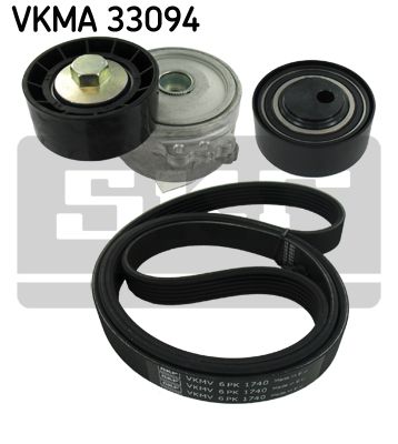 Поликлиновой ременный комплект VKMA33094 SKF