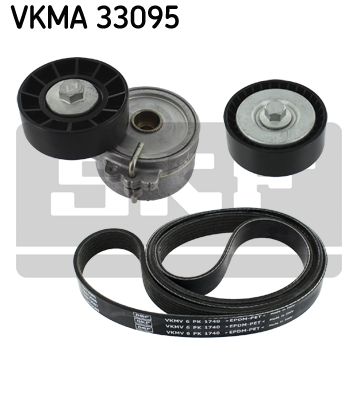 Поликлиновой ременный комплект VKMA33095 SKF