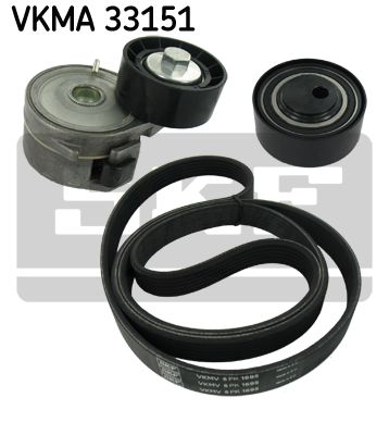 Поликлиновой ременный комплект VKMA33151 SKF