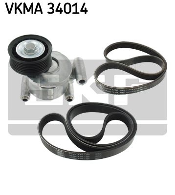 Поликлиновой ременный комплект VKMA34014 SKF