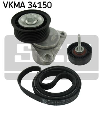 Поликлиновой ременный комплект VKMA34150 SKF