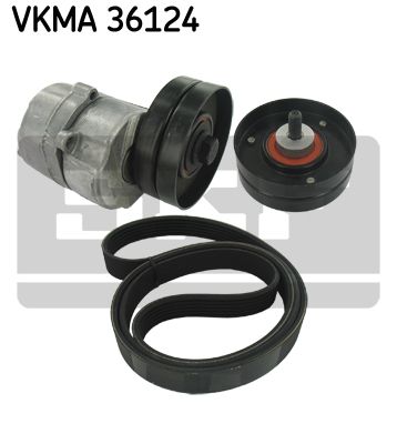 Поликлиновой ременный комплект VKMA36124 SKF
