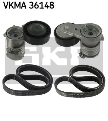 Поликлиновой ременный комплект VKMA36148 SKF