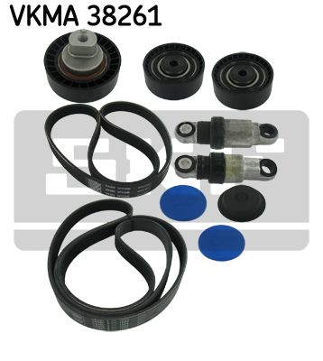Поликлиновой ременный комплект VKMA38261 SKF